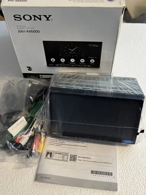 Receptor multimedia Sony XAV-AX6000 XAVAX6000 INALÁMBRICO CARPLAY ANDROID AUTOMÁTICO Foto 1 de 4
