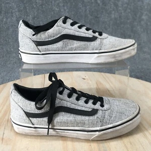 Vans Shoes Youth 5.5 Boys Old Skool Skateboarding Low Sneakers 500714 Grey - Picture 1 of 15