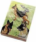 German Shepherds Dog Playing Cards by Ruth Maystead