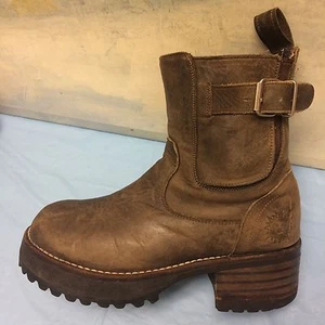 FASHION AND STRENGTH Motorcycle Boots 7 M - Picture 1 of 9