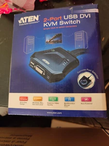 Aten CS22D - Commutateur KVM DVI USB à 2 ports --NEUF - Photo 1/1