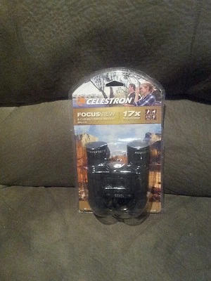 Celestron Focusview Model 71179 8-17x25 Multi-purpose Binocular17x Magnification - Image 1 of 2