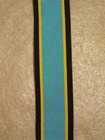 6 inches of Original SILK issue WW2 Air Crew Europe Star Medal Ribbon, Full size