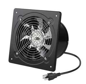 8 inch Exhaust Fan 80W 500CFM Through-wall installation Ventilation Fan 110V ... - Picture 1 of 7