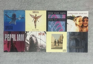 Rock Band CD Manuals Assorted Lot NIN Nirvana Pearl Jam Smashing Pumpkins - Imagen 1 de 10