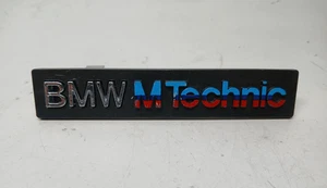 BMW E30 M3 325iS 318i MTech M-Technic rejilla o emblema insignia maletero - Repro #1 - Imagen 1 de 8