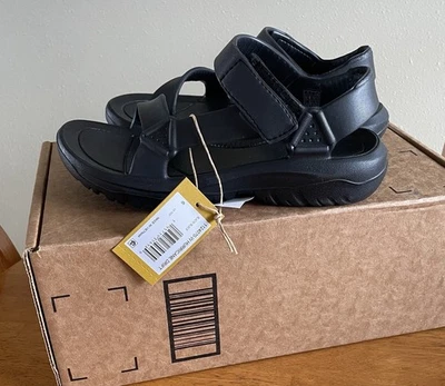 Новые женские сандалии Teva Hurricane Drift черные размер 6 - Изображение 1 из 4