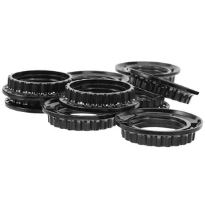 20pcs Lamp Socket Rings E26 Lamp Shade Collar Rings Lampshade Retainer Holder - Picture 1 of 20