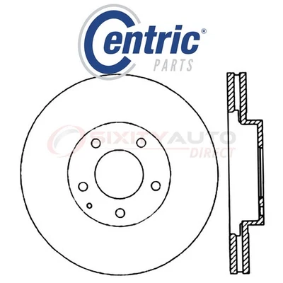 Centric C-TEK Disc Brake Rotor for 2001-2002 Mazda Millenia 2.3L 2.5L V6 - ek Foto 1 de 4