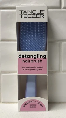 TANGLE TEEZER - CEPILLO DESENREDANTE - AZUL CLARO / LILA - NUEVO EN CAJA Foto 1 de 4