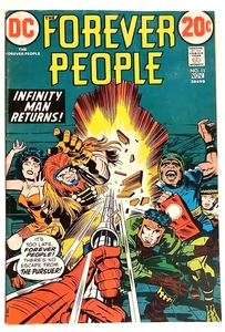 Forever People 11 / Jack Kirby 4th World / Last Issue / 1972 / VG/FN - Picture 1 of 4