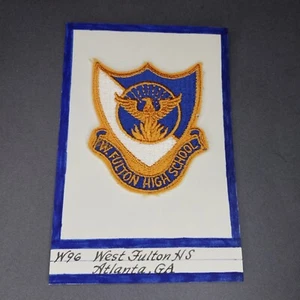 West Fulton High School Atlanta GA Georgia 3" Patch  - Picture 1 of 3