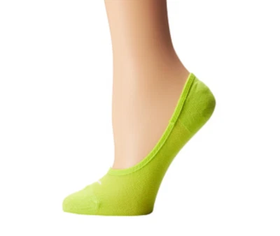 Calcetines Nike E2931 'Studio' No-Show (Mujeres) Verde Cibernético/Blanco Mediano Foto 1 de 4