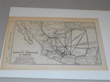 Argentina c.1908 Buenos Ayres Midland Railway A Pair of Maps During  Construction