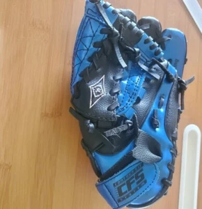 Franklin RTP Series Jugend Baseball Handschuh 9,5" Contour Fit System schwarz & blau - Bild 1 von 7