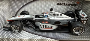 Hot Wheels Racing McLaren Mercedes Benz Mika Hakkinen F1 car 2000 1:24 Diecast - Picture 1 of 10