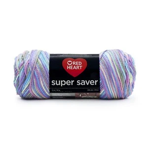 Coats Yarn E300-310 Red Heart Super Saver Yarn-Monet (3Pk) - Picture 1 of 1