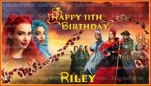 Descendants The Rise of the Red Edible Cake Topper Decoration - Picture 1 of 1