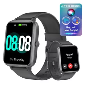 🔥2025 Smart Watch For Men/Women, Waterproof Smartwatch Bluetooth iPhone Samsung - Picture 1 of 19