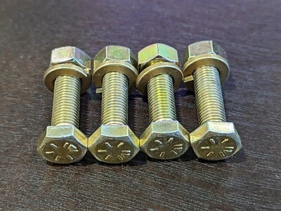 MG / Austin Healey / Morris Driveshaft Bolt Kit - Upgraded & Plated - Imagen 1 de 3