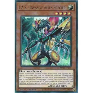 MP24-EN236 I.A.S. -Invasive Alien Species- : Ultra Rare : 1st Edition : YuGiOh - Picture 1 of 2