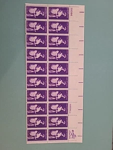 Briefmarken USA 15 Cent Edith Wharton 1980 (20er Block) - Bild 1 von 2