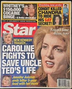 Star Celebrity News Gossip Magazine August 28 2001 Caroline Fights To Save Ted - Picture 1 of 1