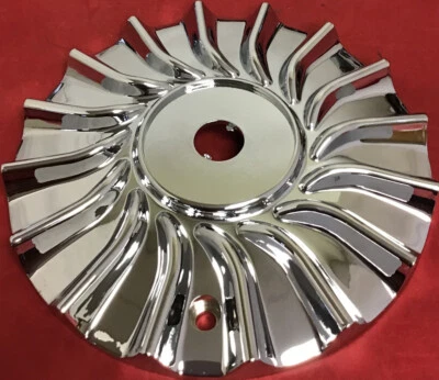 UNA TAPA CENTRAL CROMADA CONCEPT RUEDAS USADAS-171450 12386 Foto 1 de 4