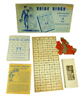 Vintage Bride Bingo Game - #1027 - Leister Game - 1957