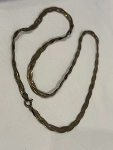 Vintage Italien 925 Sterling Silber Kette Halskette 24" E5 - Bild 1 von 6