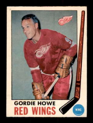 1969 - 70 O-Pee-Chee #61 Gordie Howe EX+ 红翼 546177 — 第 1/2 张图片