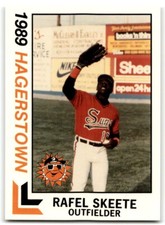 1989 BEST HAGERSTOWN SUNS RAFAEL SKEETE HAGERSTOWN SUNS #22