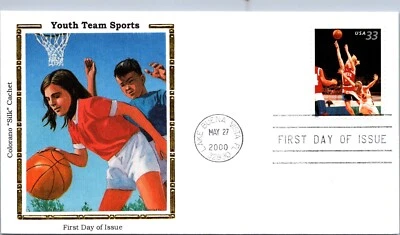 FDC 2000 SC #3402a Colorano, Basketball - Lake Buena Vista FL - Single - J3633 - Image 1 of 2