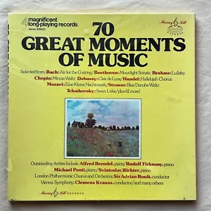 VARIOUS 70 Great Moments Of Music 1980 Vinyl Box Set Murray Hill 928833 - MINT - Picture 1 of 2