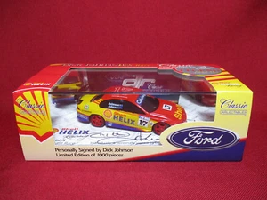 1:43 Scale SIGNED Dick Johnson Last Race Ford Falcon AU XR8 Shell Bathurst 1000 - Picture 1 of 5