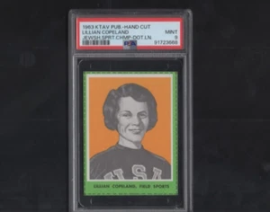 1963 KTAV Pub Sports Champions Lillian Copeland HOF Doted Lines PSA 9 - Picture 1 of 2