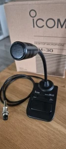 ICOM SM-30, Amateurfunk Mikrofon - Bild 1 von 3