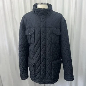 NEXT Herren 4XL dunkelmarine gesteppt wattiert Winter Mantel Jacke warm isoliert - Bild 1 von 18