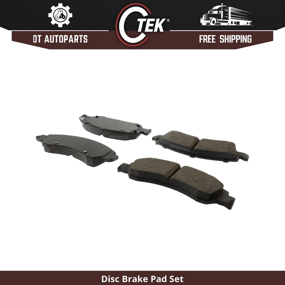 Para Chevrolet Suburban 1500 2008-2014 | Pastillas de freno de disco delanteras centradas | Cerámica Foto 1 de 4