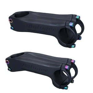 MTB Mountain Bike Carbon Fiber Stem 6/17 Degree Road Bicycle Stems 31.8*70-130mm - Picture 1 of 33
