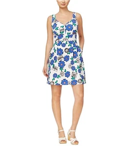 maison Jules Womens Flare Sundress, White, XX-Small - Picture 1 of 1