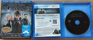 NEW Fantastic Beasts The Crimes Of Grindelwald BLU-RAY. ext.cut,w/Digital w/slip - Picture 1 of 3