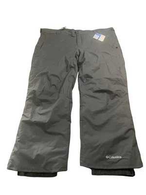 Pantalones de esquí Columbia para hombre talla 4XT gris nieve impermeables Omni-Tech transpirables NUEVO Foto 1 de 4