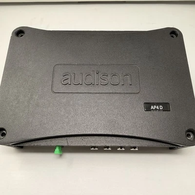 Audison AP4 D Prima Series 4-Channel Amplifier 4 x 70W 4-Ohms- TESTED! - Image 1 of 4