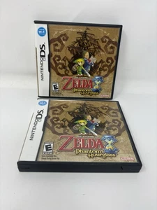 Zelda Phantom Hourglass (Nintendo DS, 2007) Case And Manual Only - NO GAME Lot 2 - Picture 1 of 3