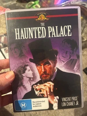 The Haunted Palace - DVD | Region 4 h p lovecraft Vincent  Price / Lon Chaney Jr - image 1 of 2