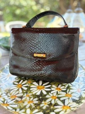 Cartera de cuero BIENEN-DAVIS vintage años 60. Impresionante y SofosticadoN Foto 1 de 4