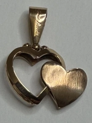 Dije corazón oro 18k Genio & Brevetti. Colgante Genio y Brevetti 750 oro 18K Foto 1 de 4