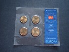 TOP Mazedonien EU Kursmünzensatz im Blister! Letzte Umlaufmünzen Europas! KMS! R