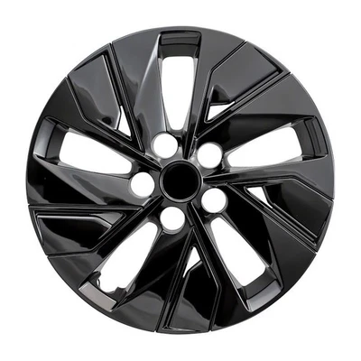 New Wheel Covers Fits 19-25 Nissan Altima 16 Inch 5 Split Spoke Gloss Black - Изображение 1 из 2